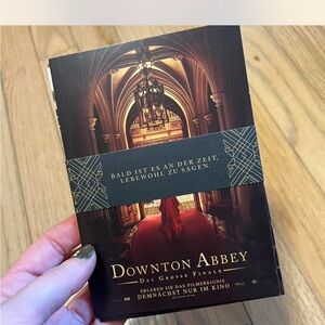 Downton Abbey Germany Exclusive Postcard Set- Gold & Black Artwork